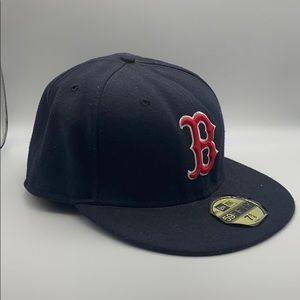 Boston Red Sox Flat Top Baseball Cap